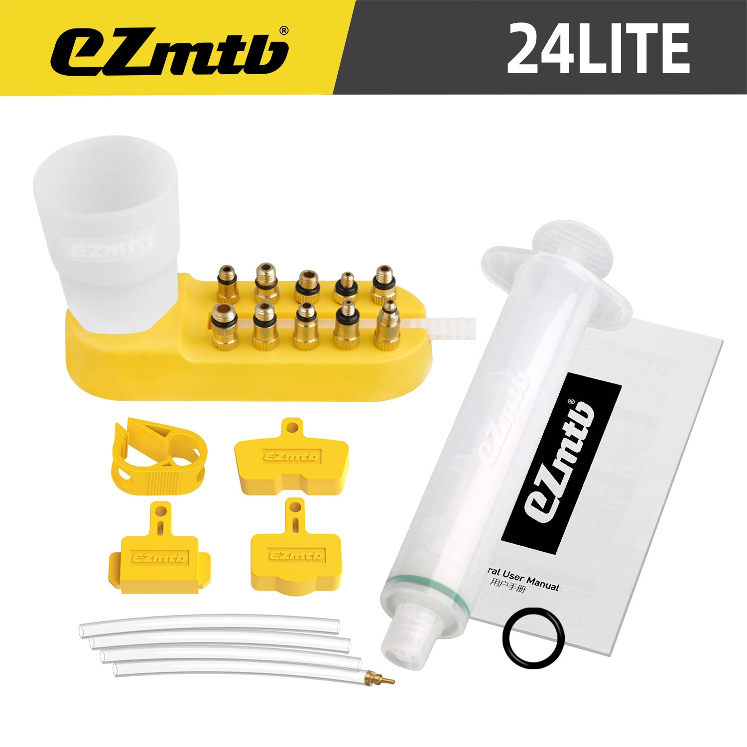 Ezmtb 2022 STD Bicycle Hydraulic Disc Brake Oil Bleed Kit Tools