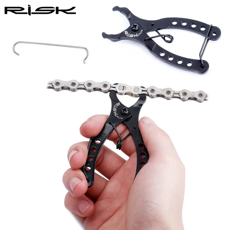 RISK Mini Bike Chain Quick Link Tool with Hook