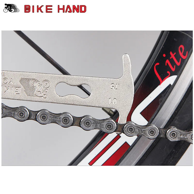 BIKE HAND Chain Wear Indicator Bicycle Chain Check