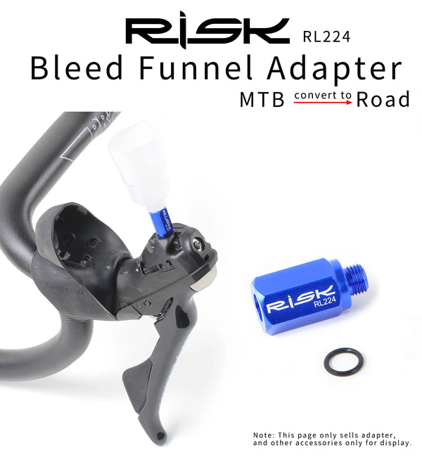 RISK Bleed Funnel Adapter For Road R9120 ST-R9170