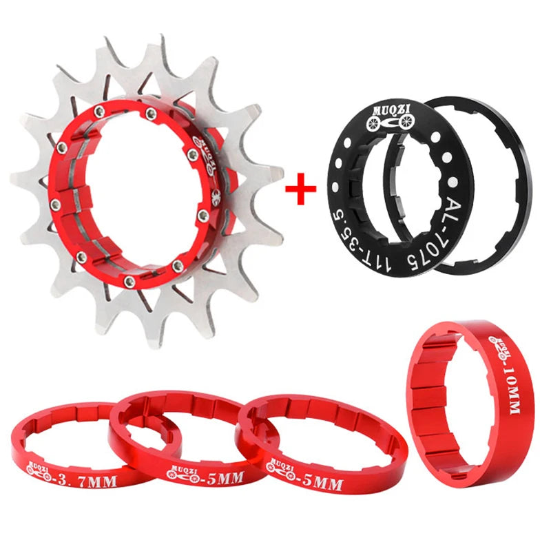 MUQZI Single Speed Cassette Cog 12T 13T 14T 15T 16T 17T