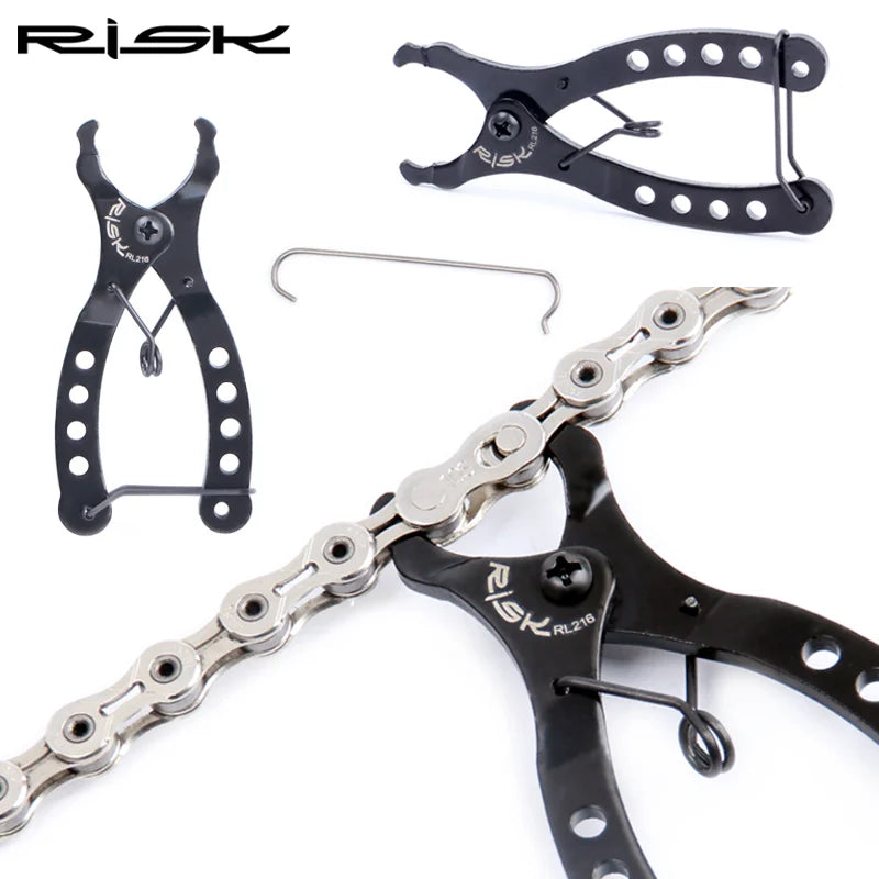 RISK Mini Bike Chain Quick Link Tool with Hook