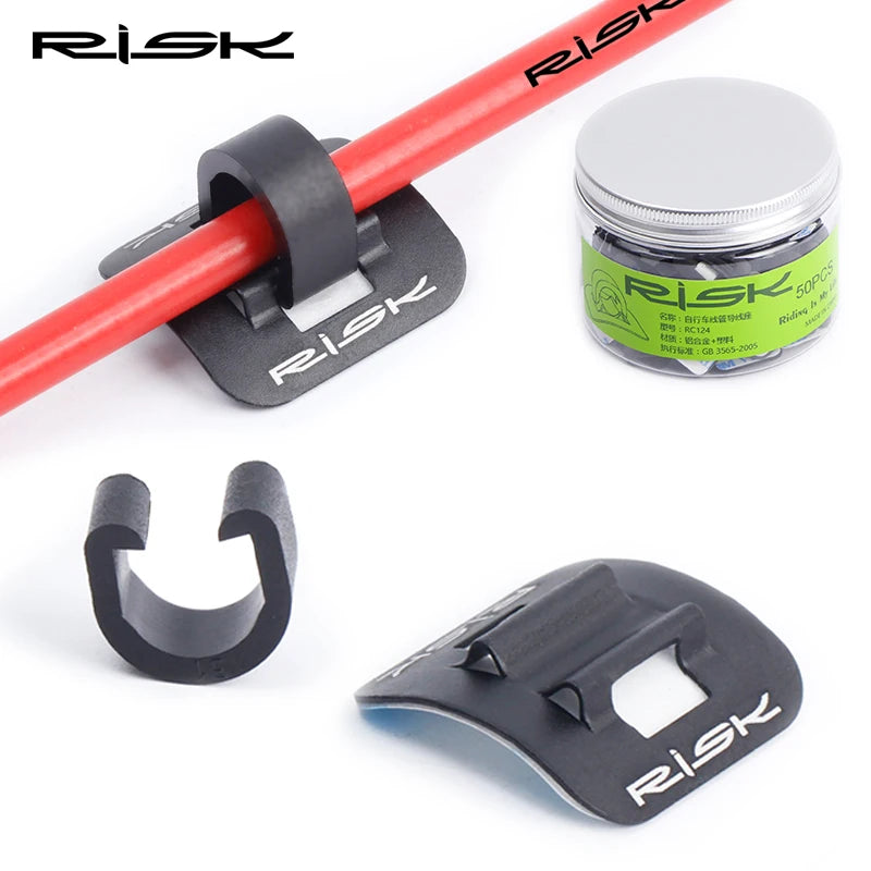 RISK Alloy Stick-on Cable Guide Shift Brake