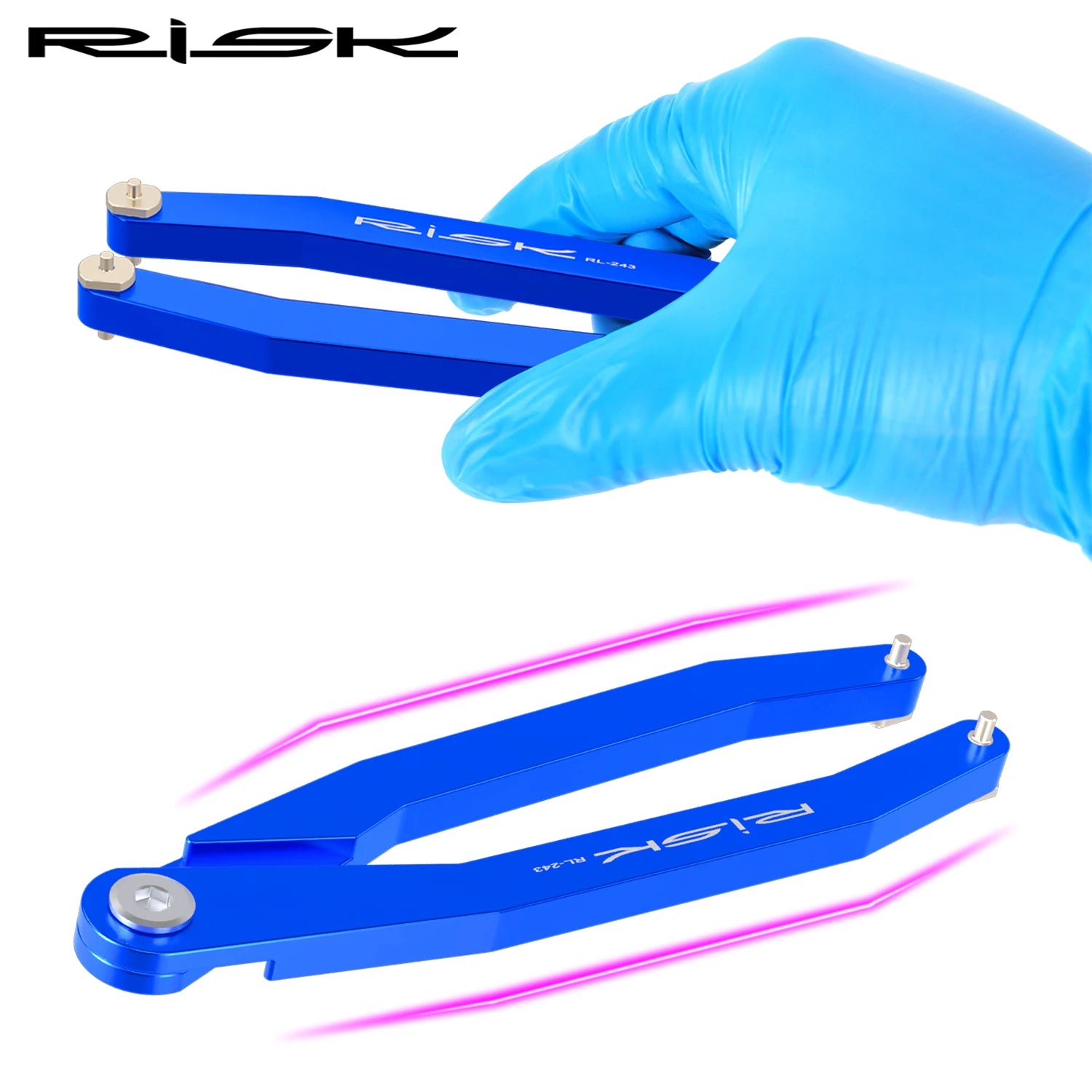 RISK Bike Crank Arms Cap Pin Spanner Adjustable Tool