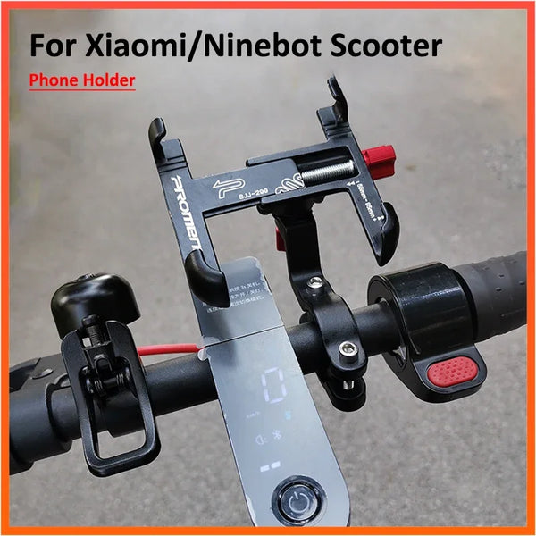 Promend SJJ 299 Aluminum Alloy Mobile Phone Holder for Xiaomi Electric Scooters Bike