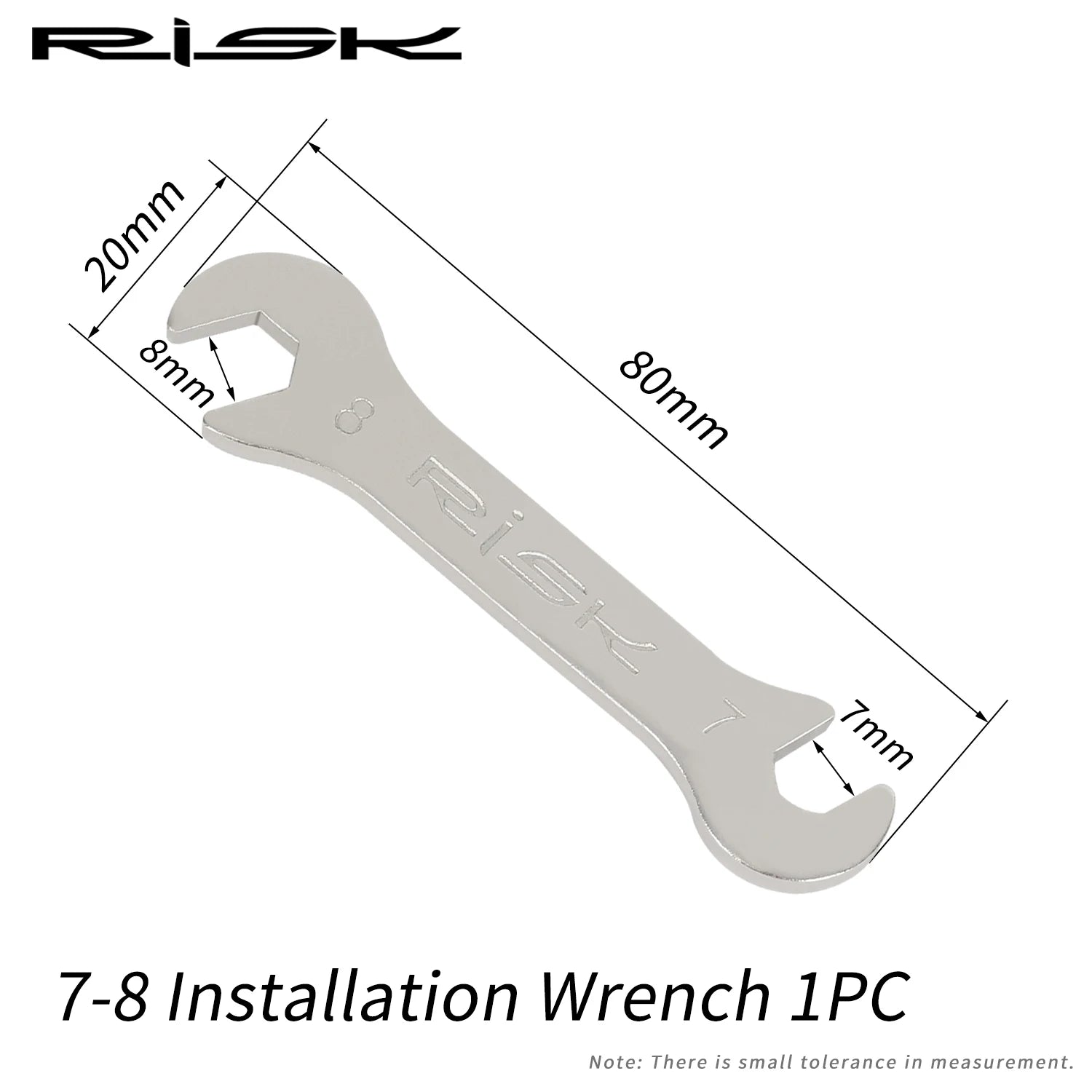 RISK Bike Crank Arms Cap Pin Spanner Adjustable Tool